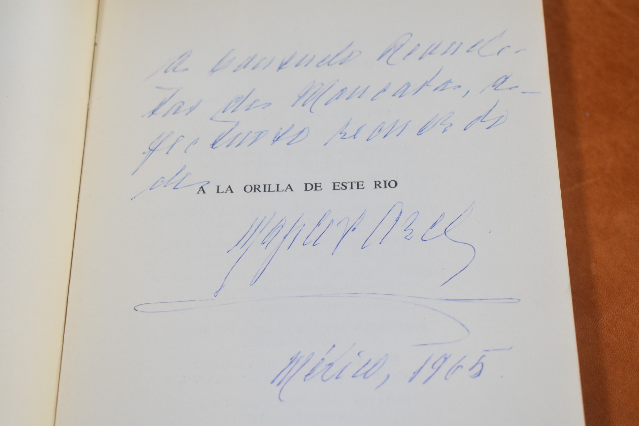 MANUEL MAPLES ARCE - A LA ORILLA DE ESTE RIO