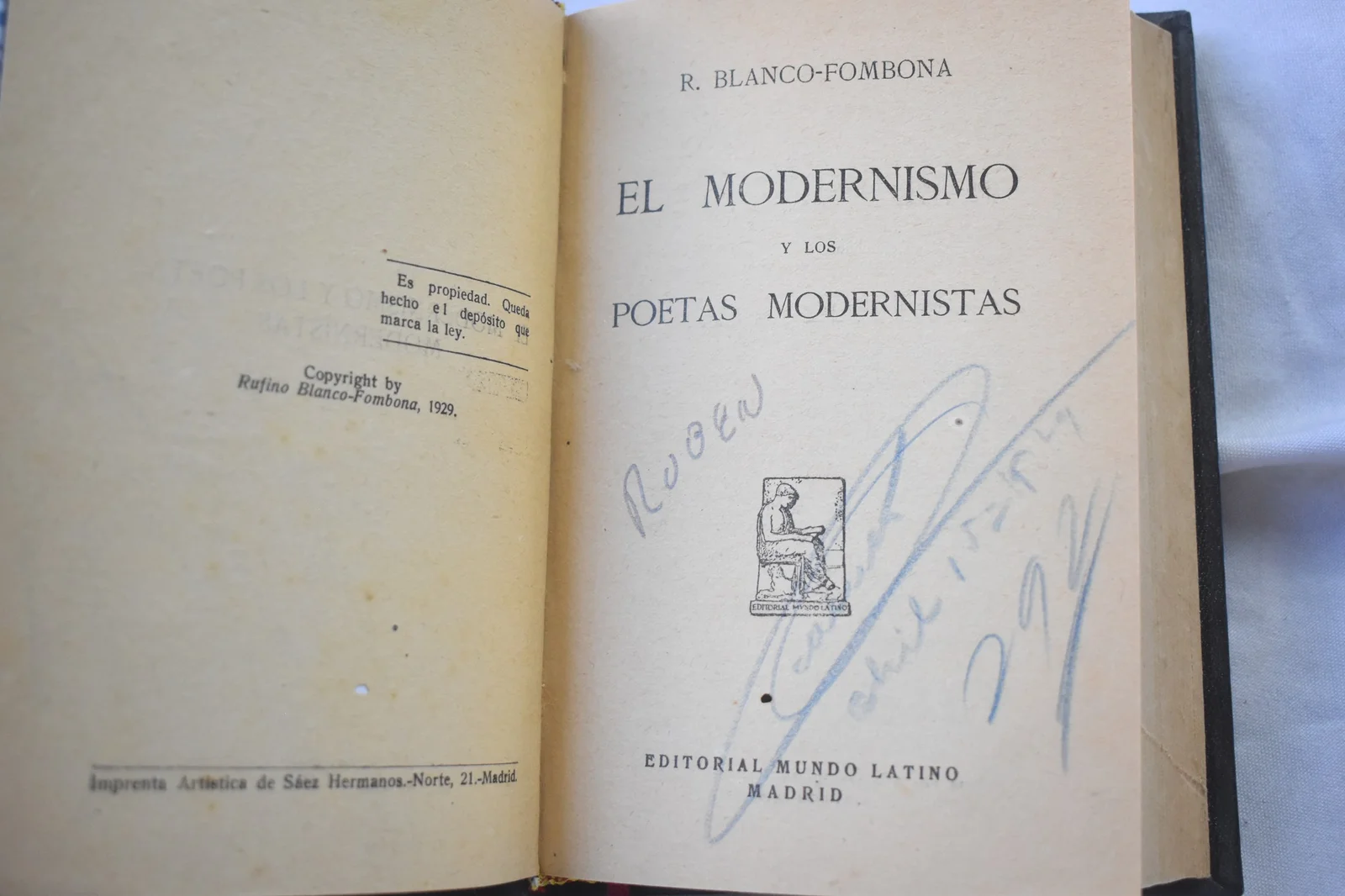 EL MODERNISMO Y LOS POETAS MODERNISTAS