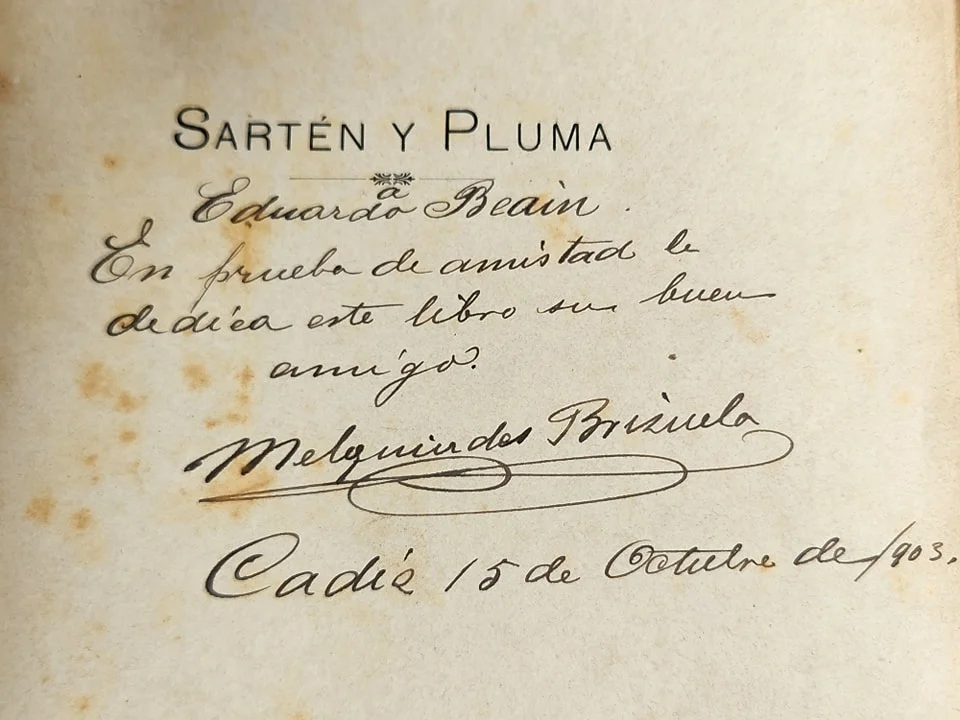 MELQUIADES BRIZUELA - APUNTES SOBRE LA COCINA EN LOS BUQUES