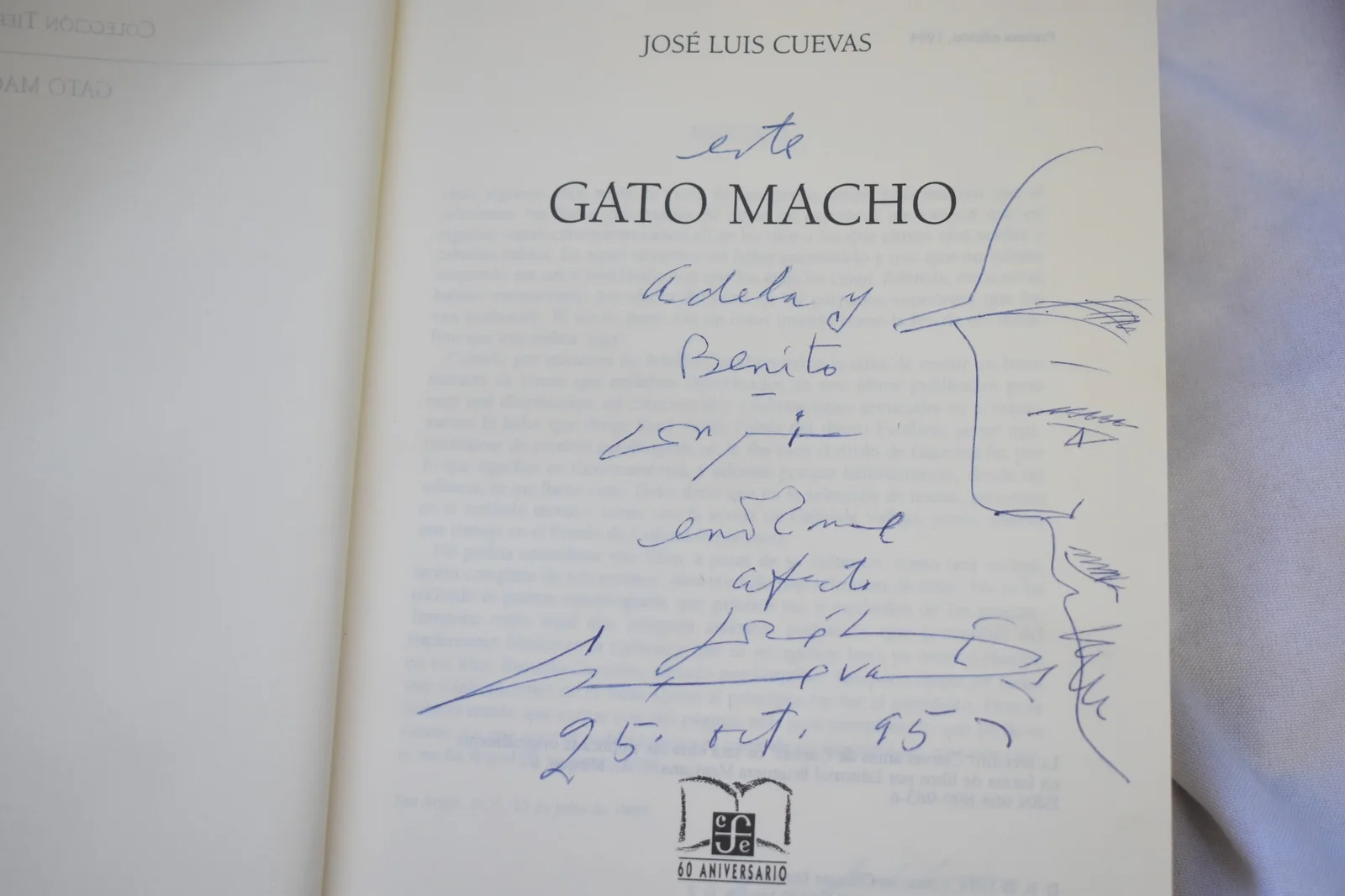 JOSÉ LUIS CUEVAS - GATO MACHO