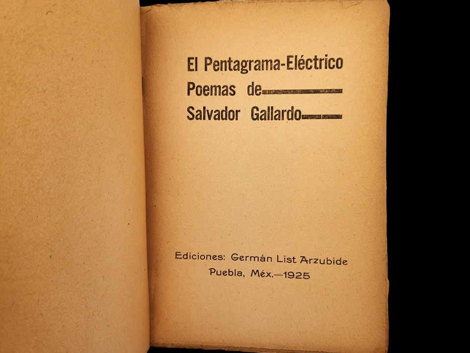 SALVADOR GALLARDO - PENTAGRAMA ELECTRICO