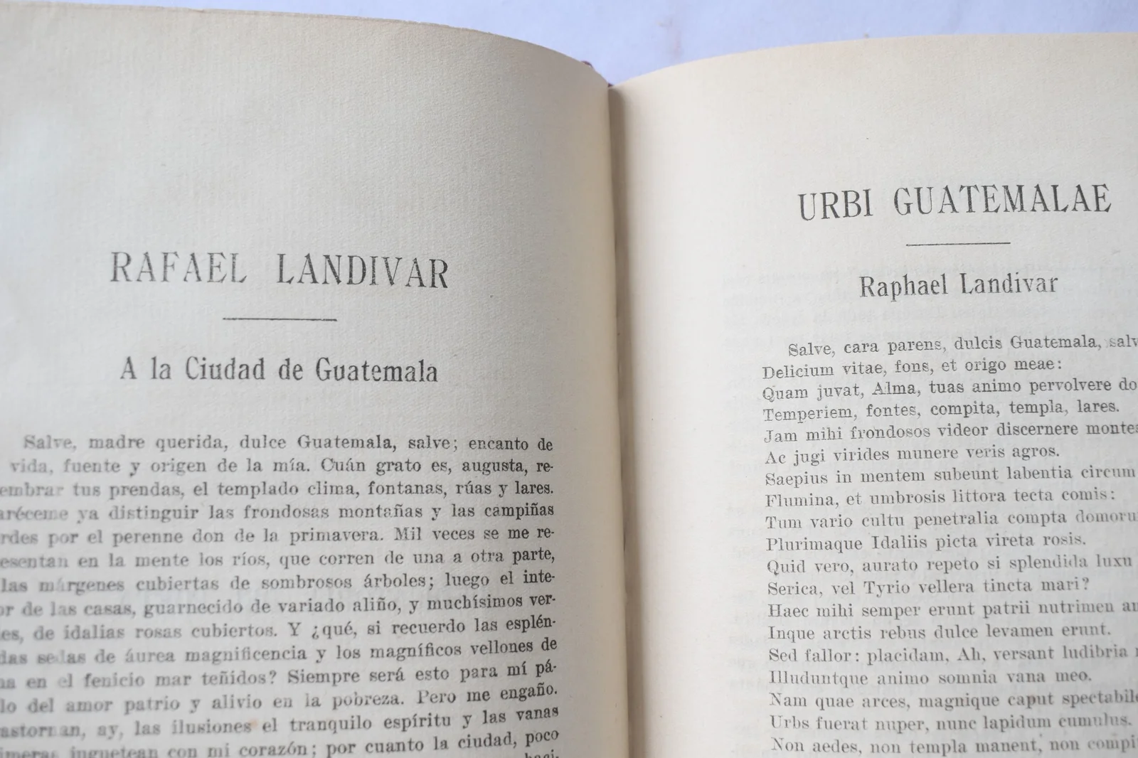 RUSTICACION MEJICANA DE RAFAEL LANDIVAR 1924