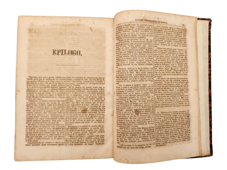 GUATIMOZIN ÚLTIMO EMPERADOR DE MÉXICO. 1853