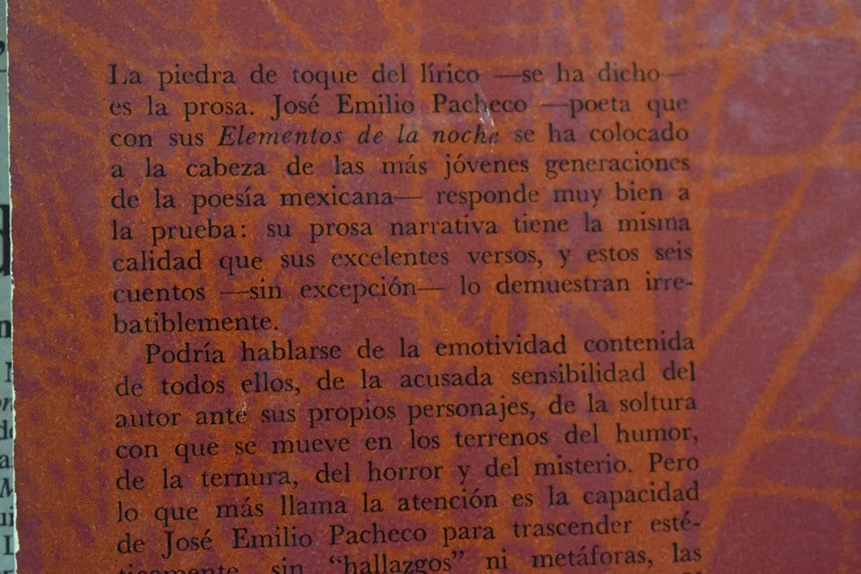 JOSE EMILIO PACHECO EL VIENTO DISTANTE