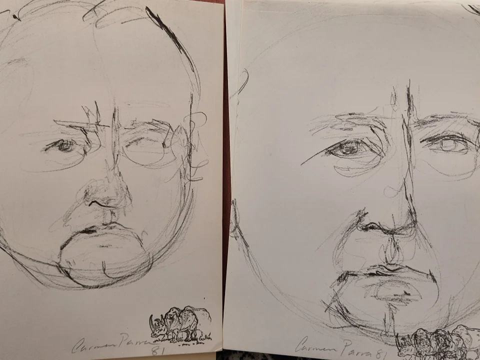 OCHO ESBOZOS DE AUGUSTO MONTERROSO POR CARMEN PARRA