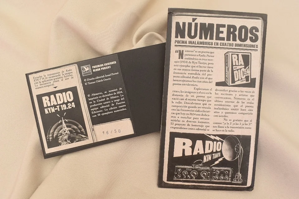 NUMEROS - POP UP VANGUARDISTA ESTRIDENTISTA