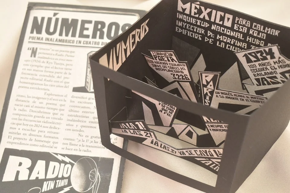 NUMEROS - POP UP VANGUARDISTA ESTRIDENTISTA