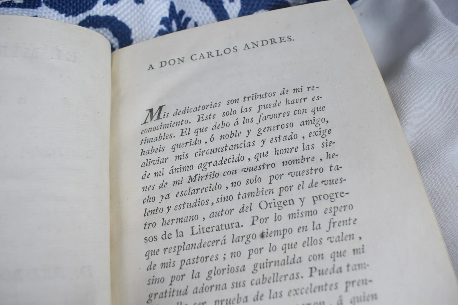 EL MIRTILO O LOS PASTORES TRASHUMANTES 1795