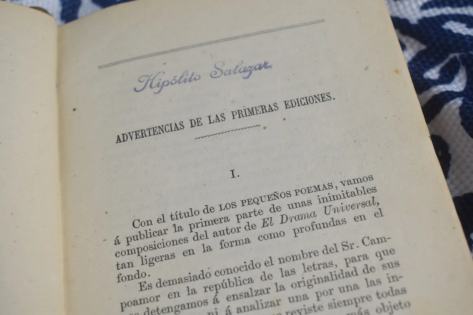 LOS PEQUEÑOS POEMAS POR RAMON DE CAMPOAMOR 1874