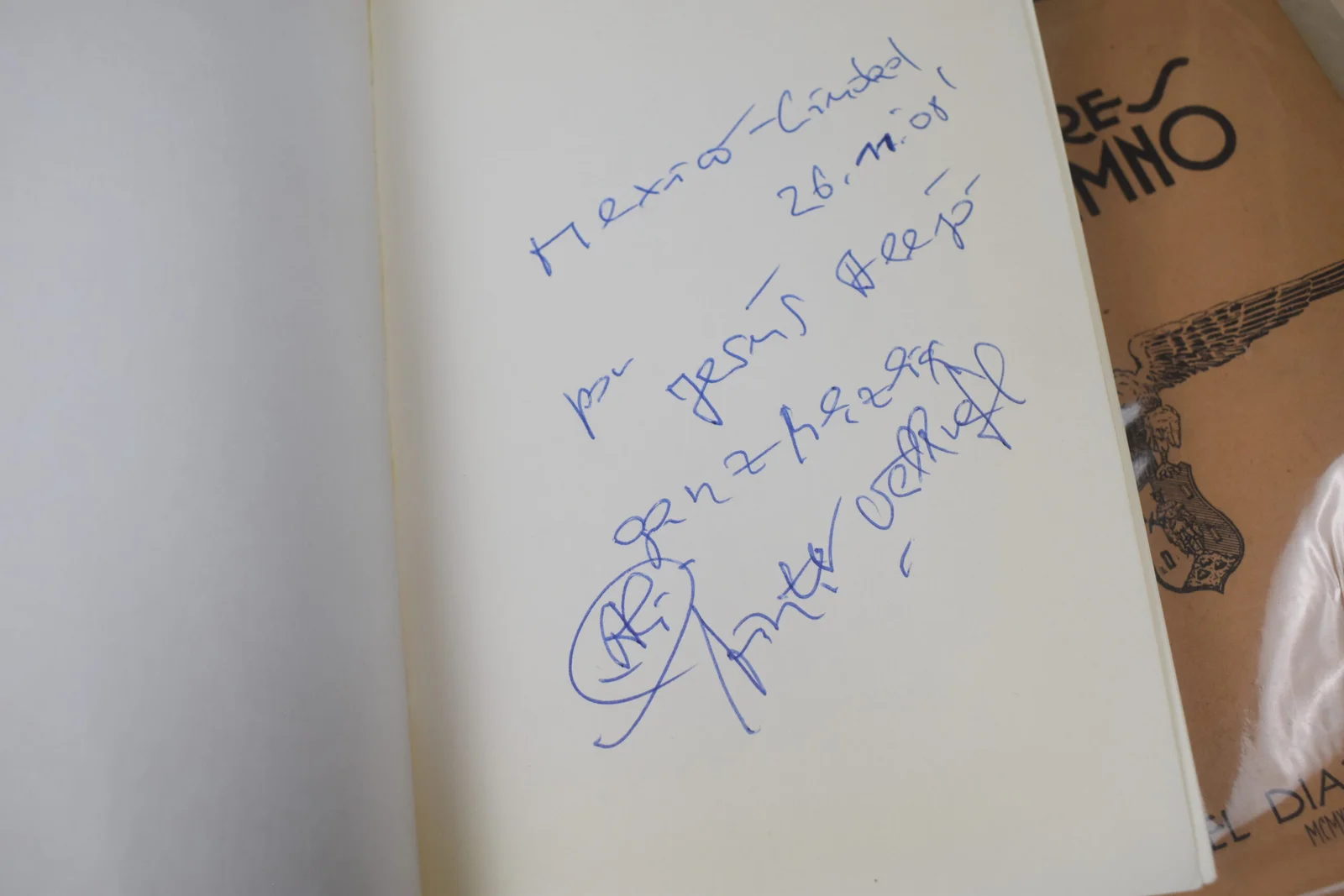 GUNTER WALLRAF - CABEZA DE TURCO. FIRMADO