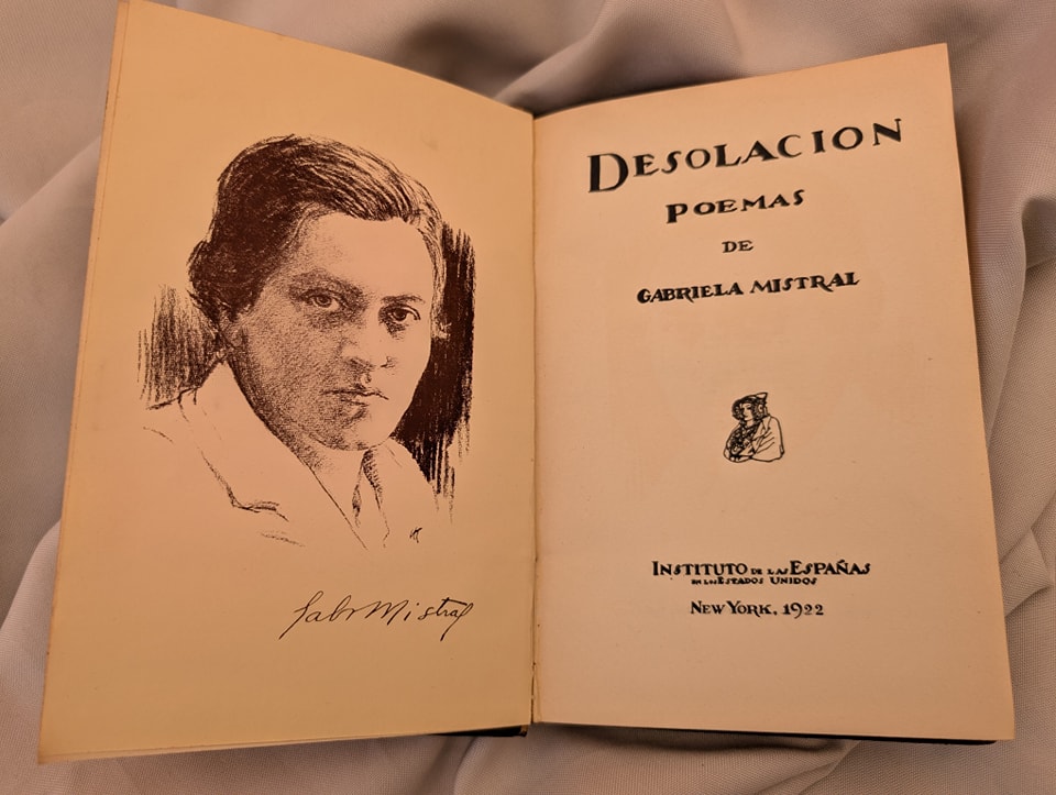 GABRIELA MISTRAL  DESOLACION 1921