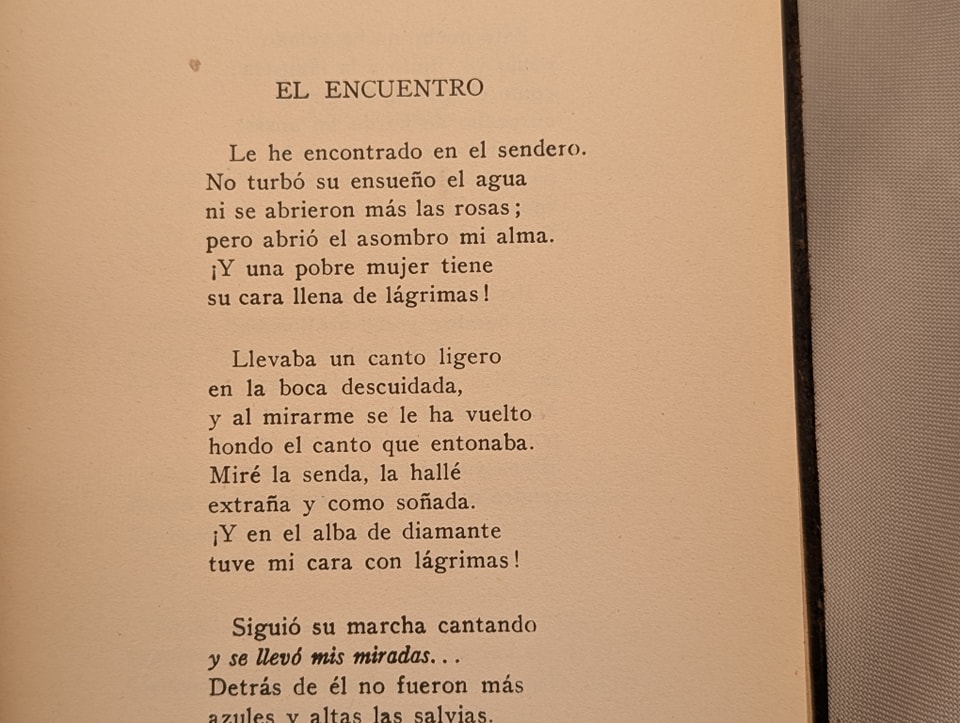 GABRIELA MISTRAL  DESOLACION 1921