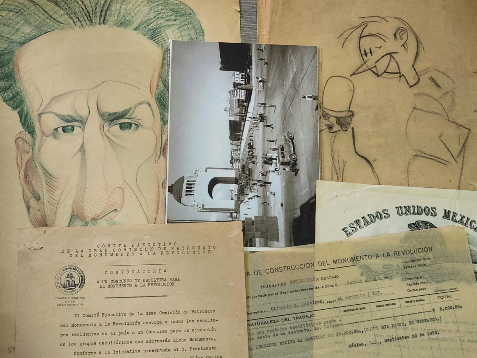 ARCHIVO MONUMENTO A LA REVOLUCION - OLIVERIO MARTINEZ