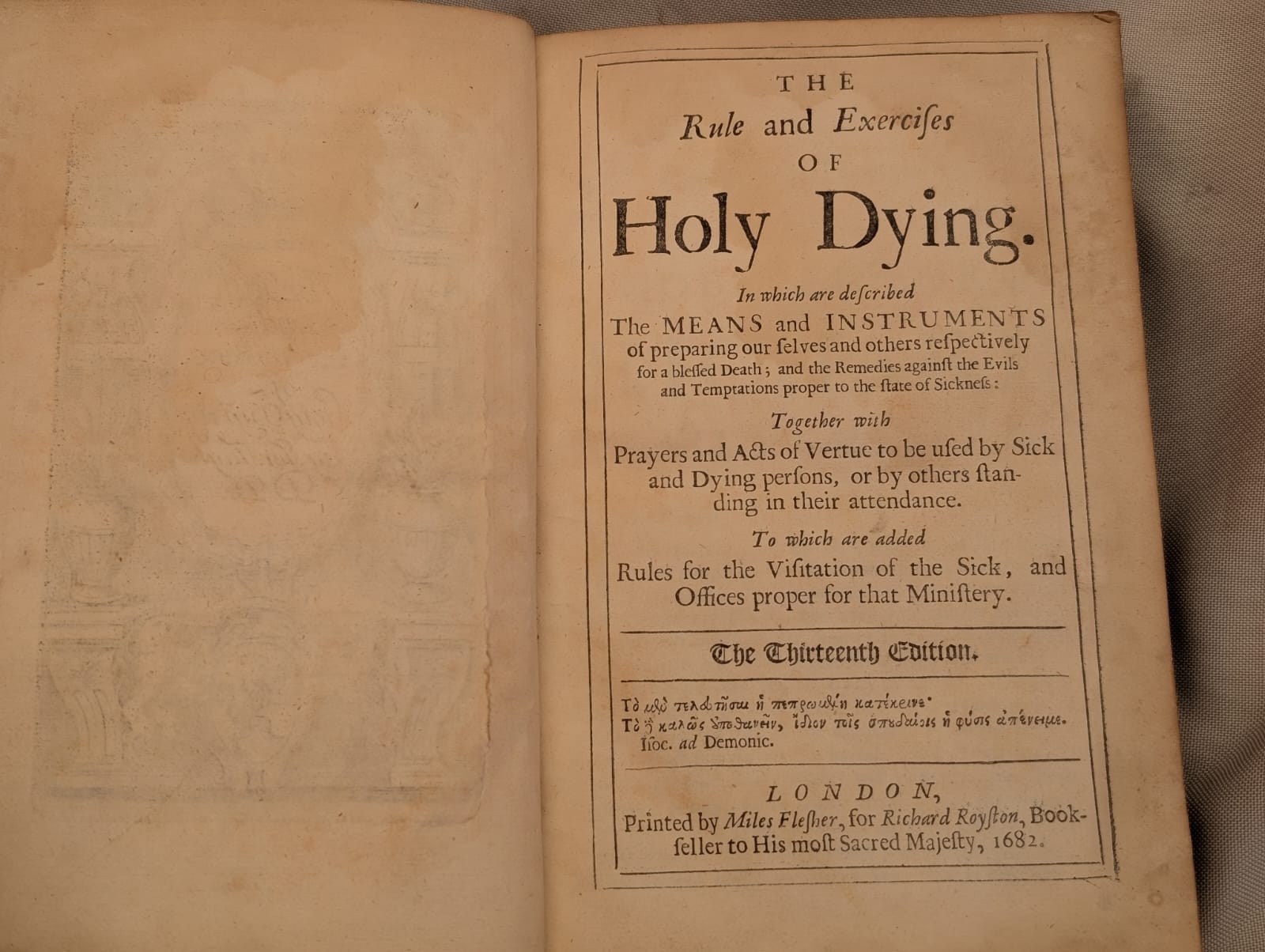 LA REGLA Y LOS EJERCICIOS DE LA SANTA MUERTE 1682