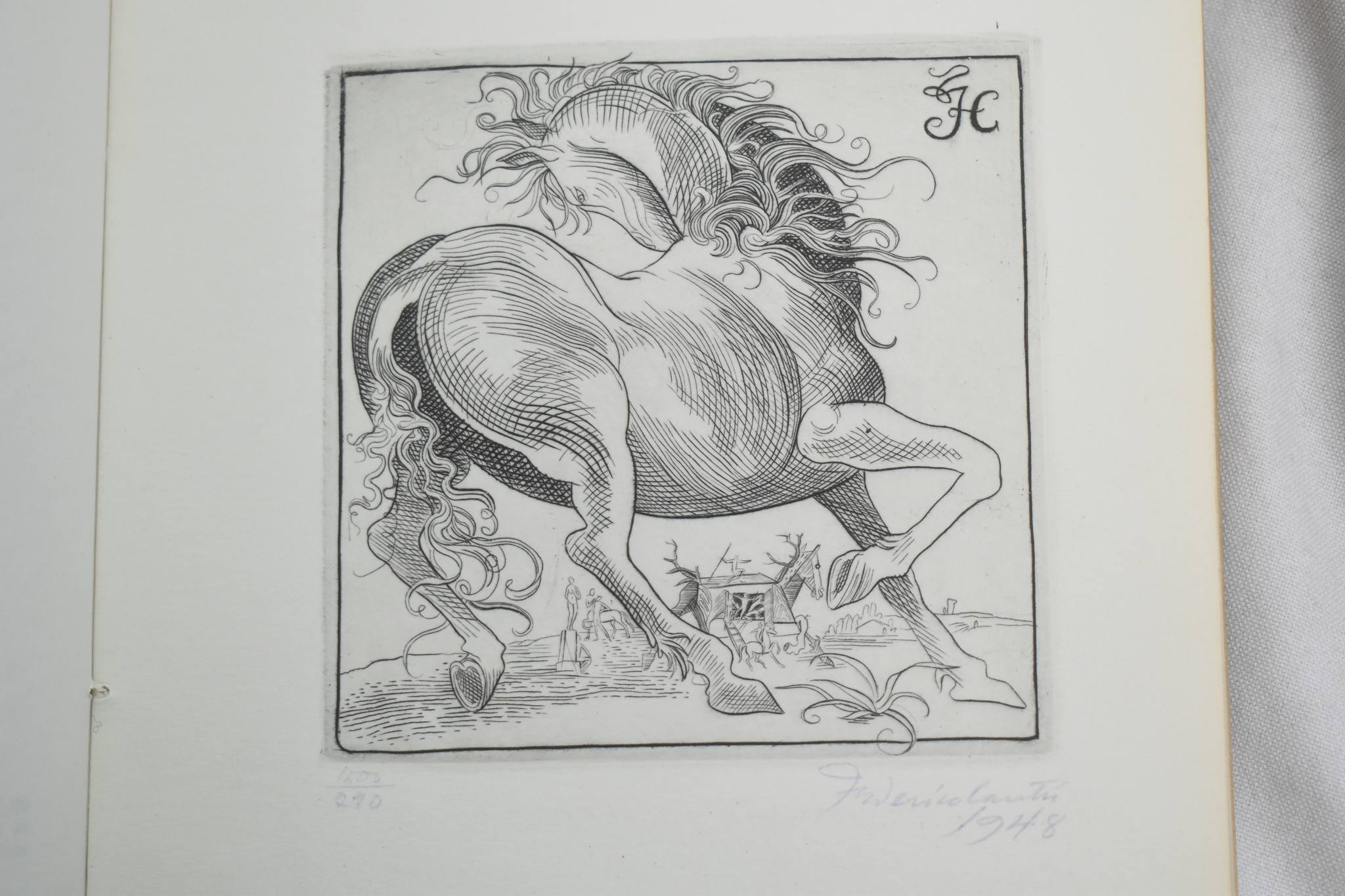 FEDERICO CANTÚ - GRABADO 1948