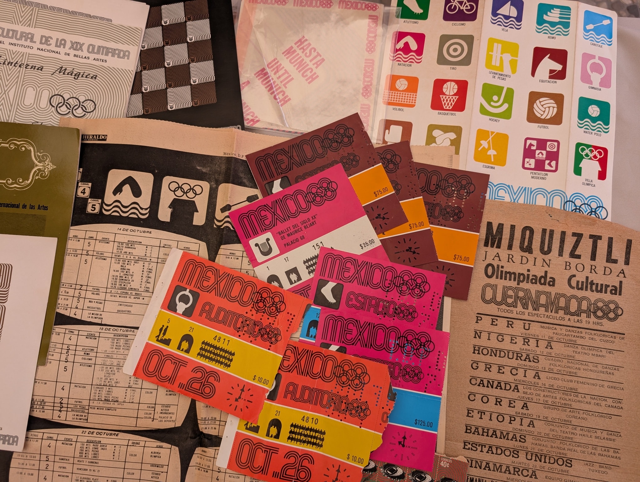 OLIMPIADAS MÉXICO 1968
