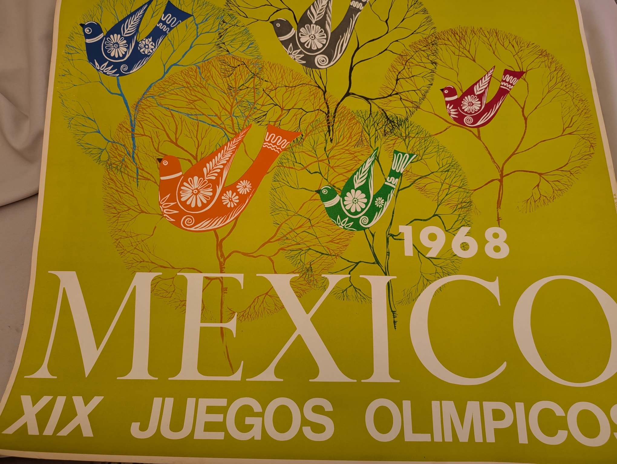 Cartel México 1968 Olimpiadas