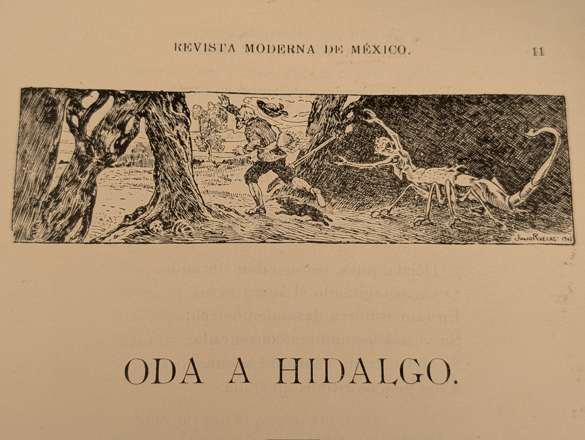 REVISTA MODERNA DE MÉXICO 1906-7 Ricardo Baroja
