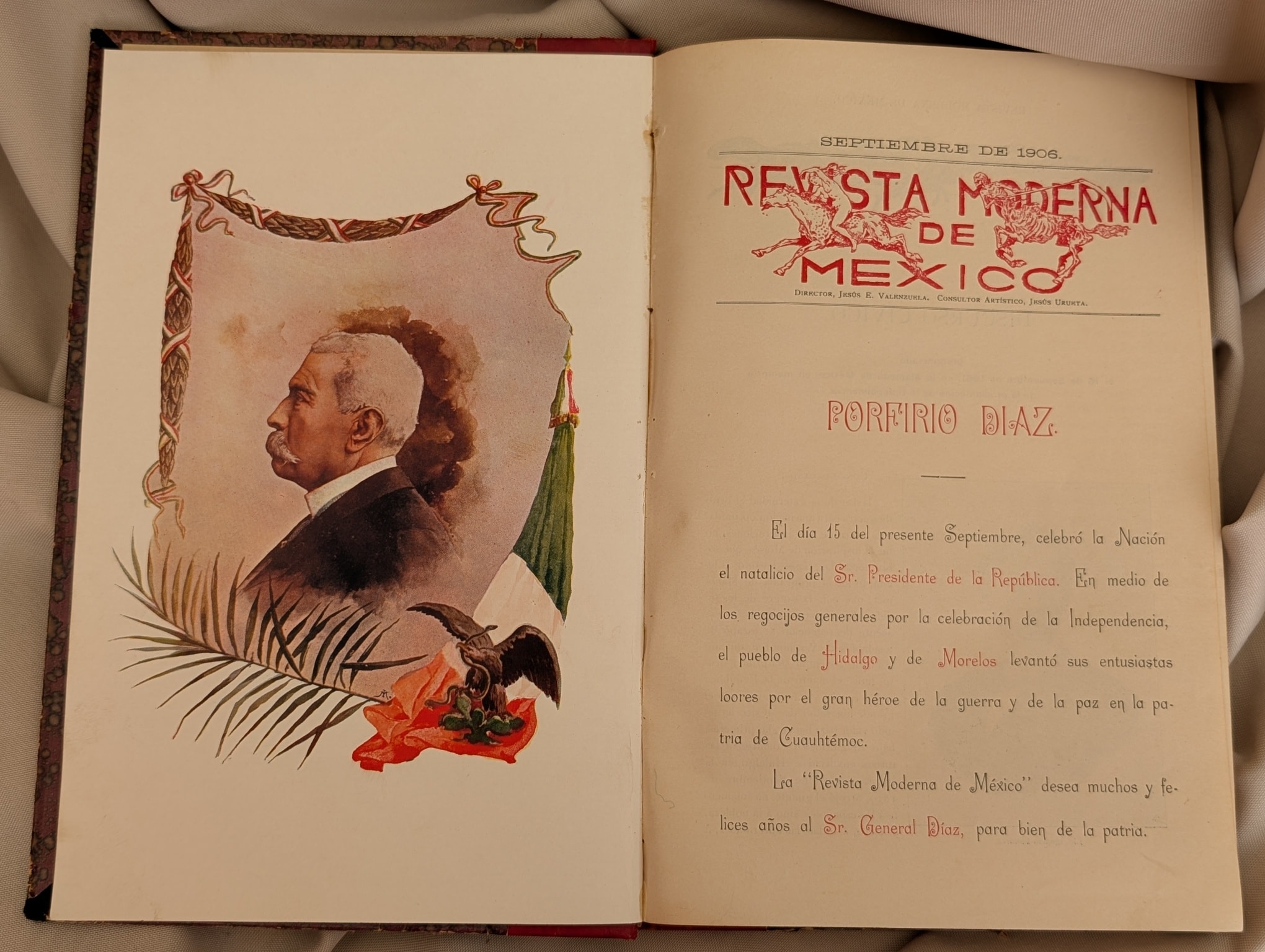 REVISTA MODERNA DE MÉXICO 1906-7 Ricardo Baroja