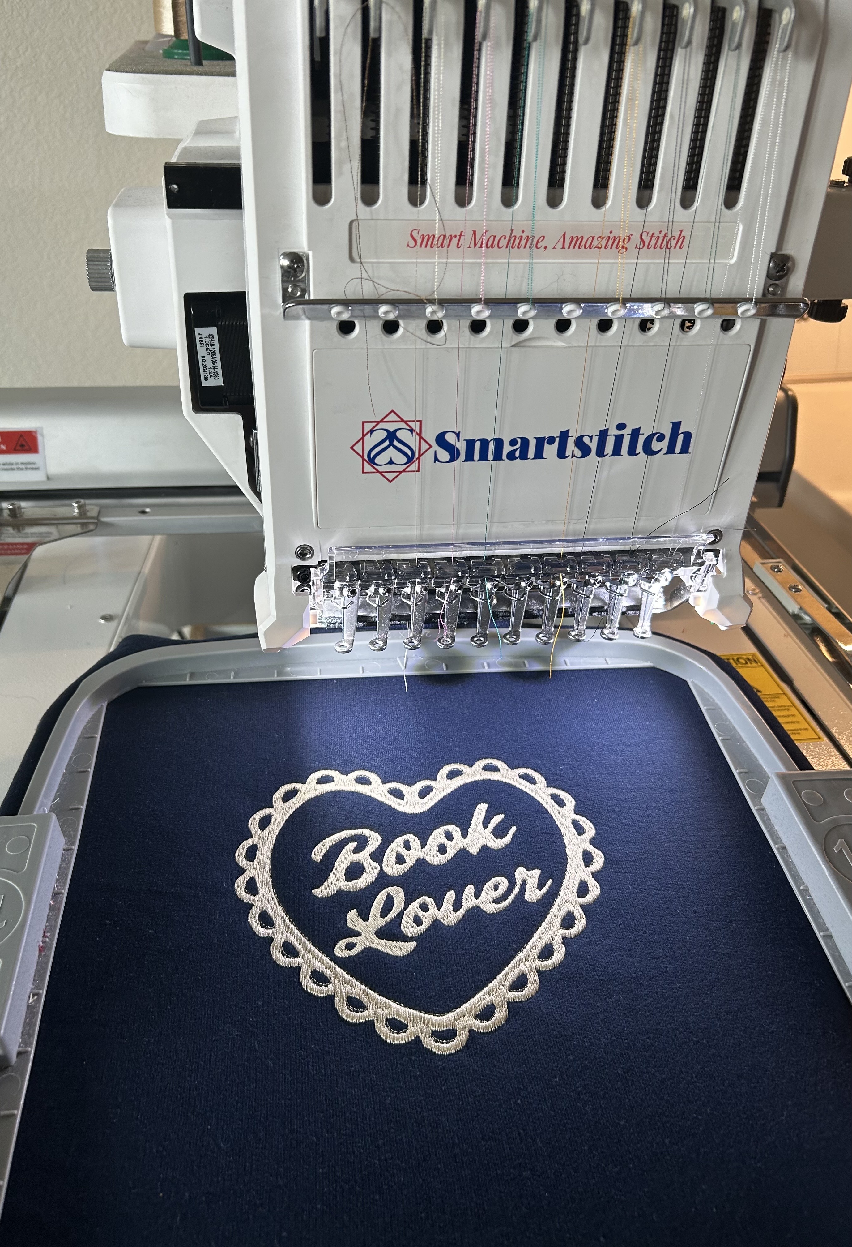 Book Lover Embroidered Patch