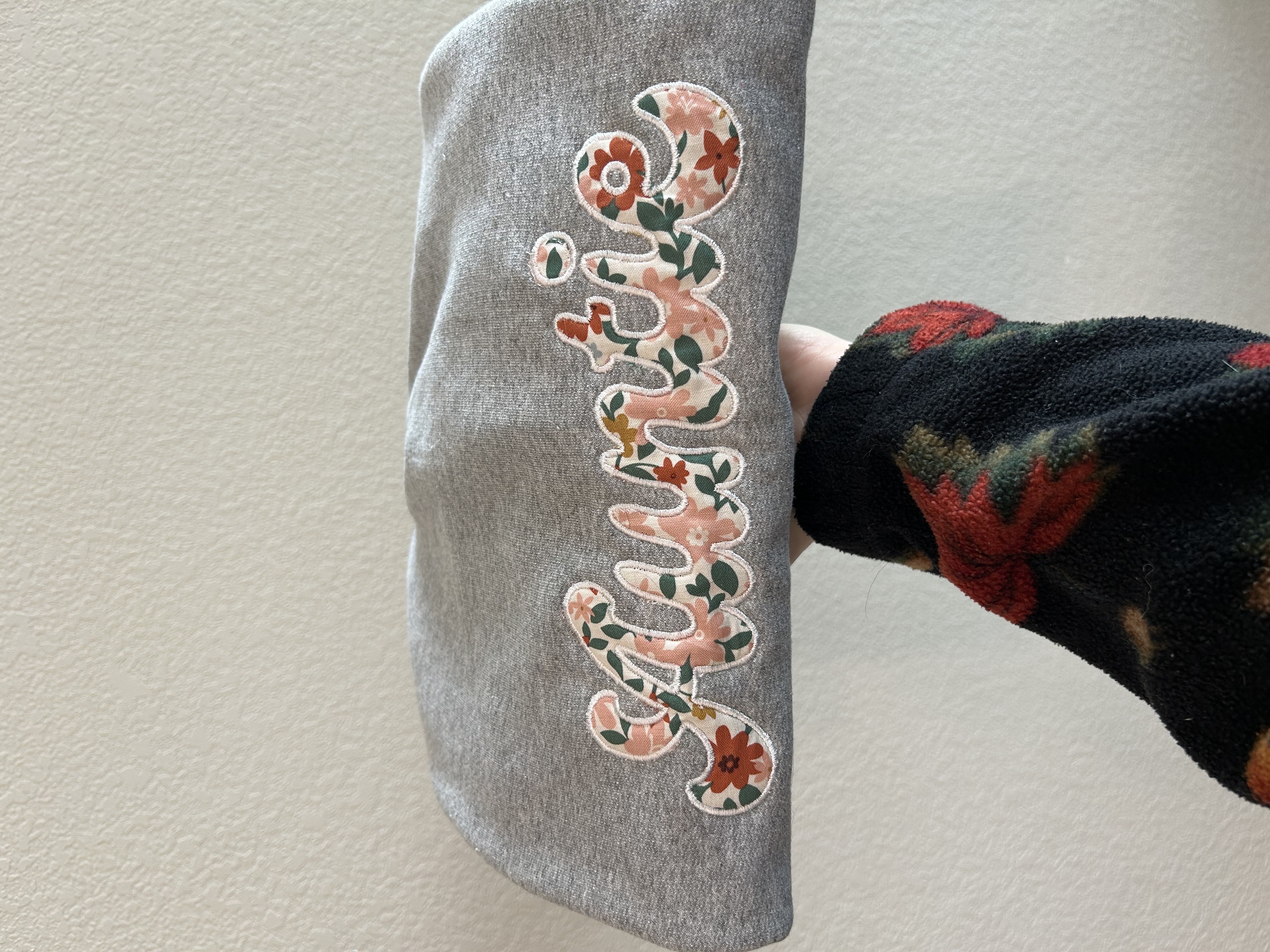 Embroidered one-of-a-kind Family Keepsake Sweatshirt