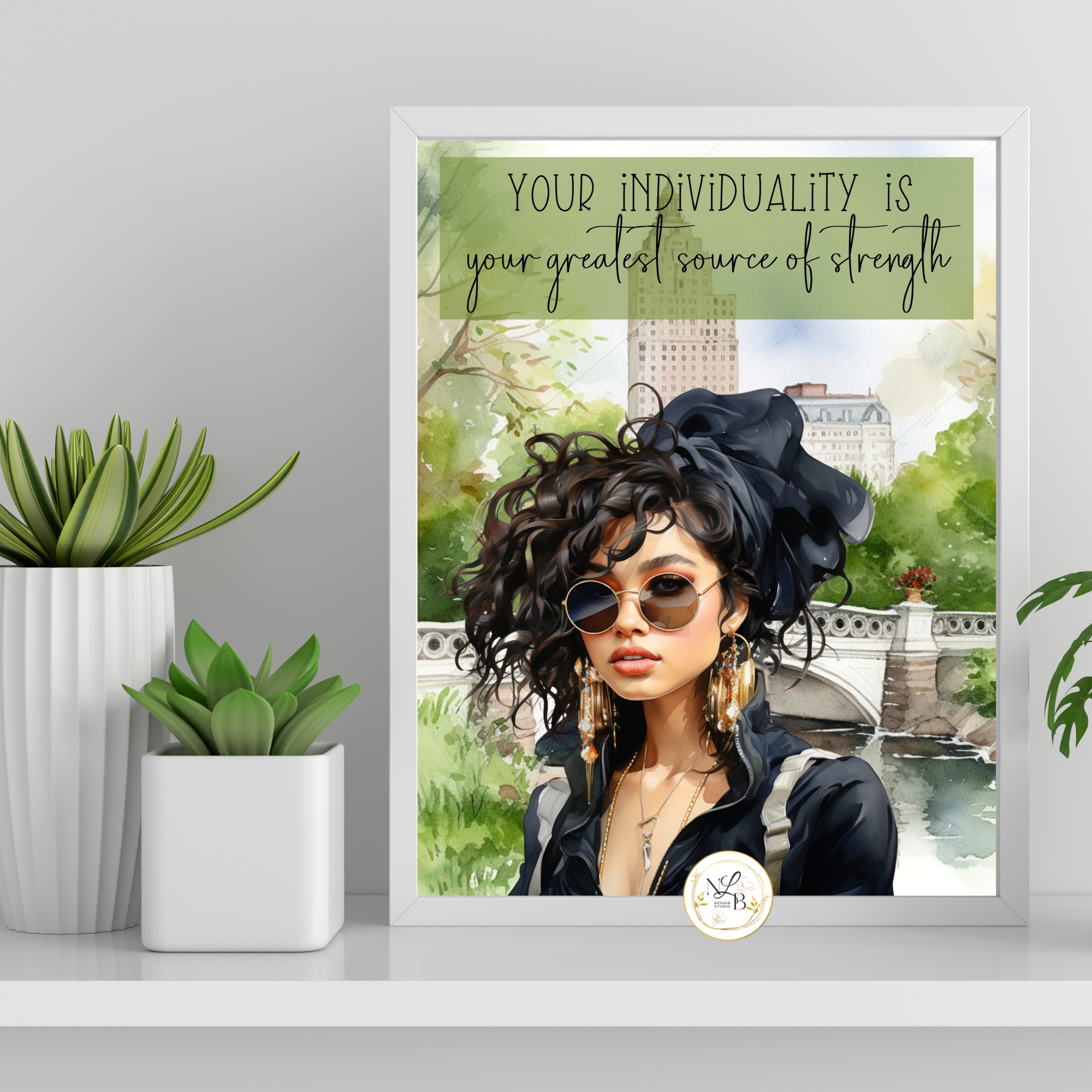 Your Individuality Decorative Art Print