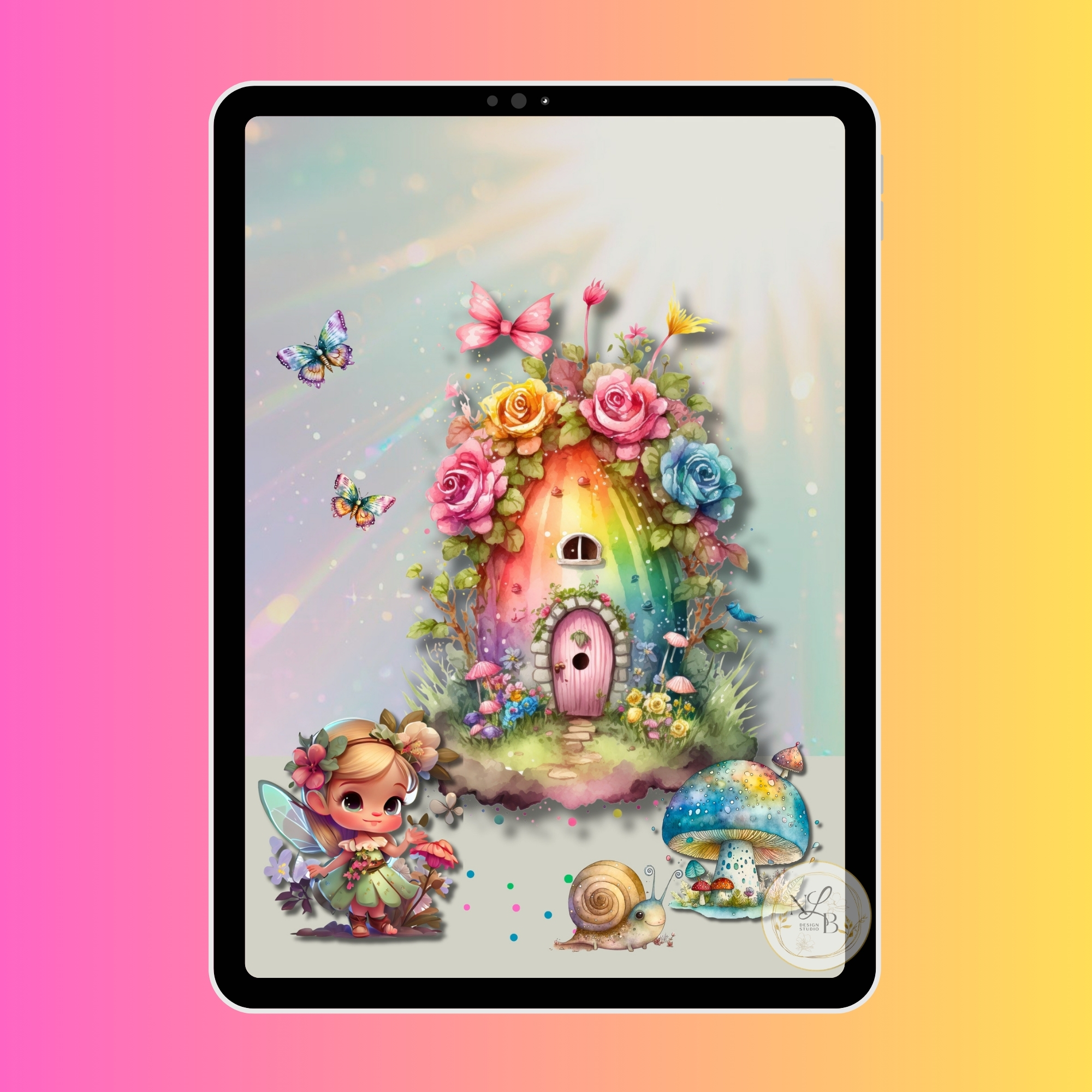 Fairyland Nursery Art Print 