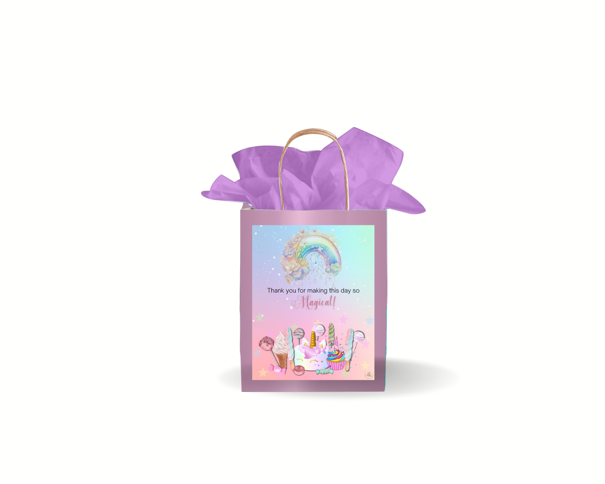 Rainbow Unicorn Party Favor Kit