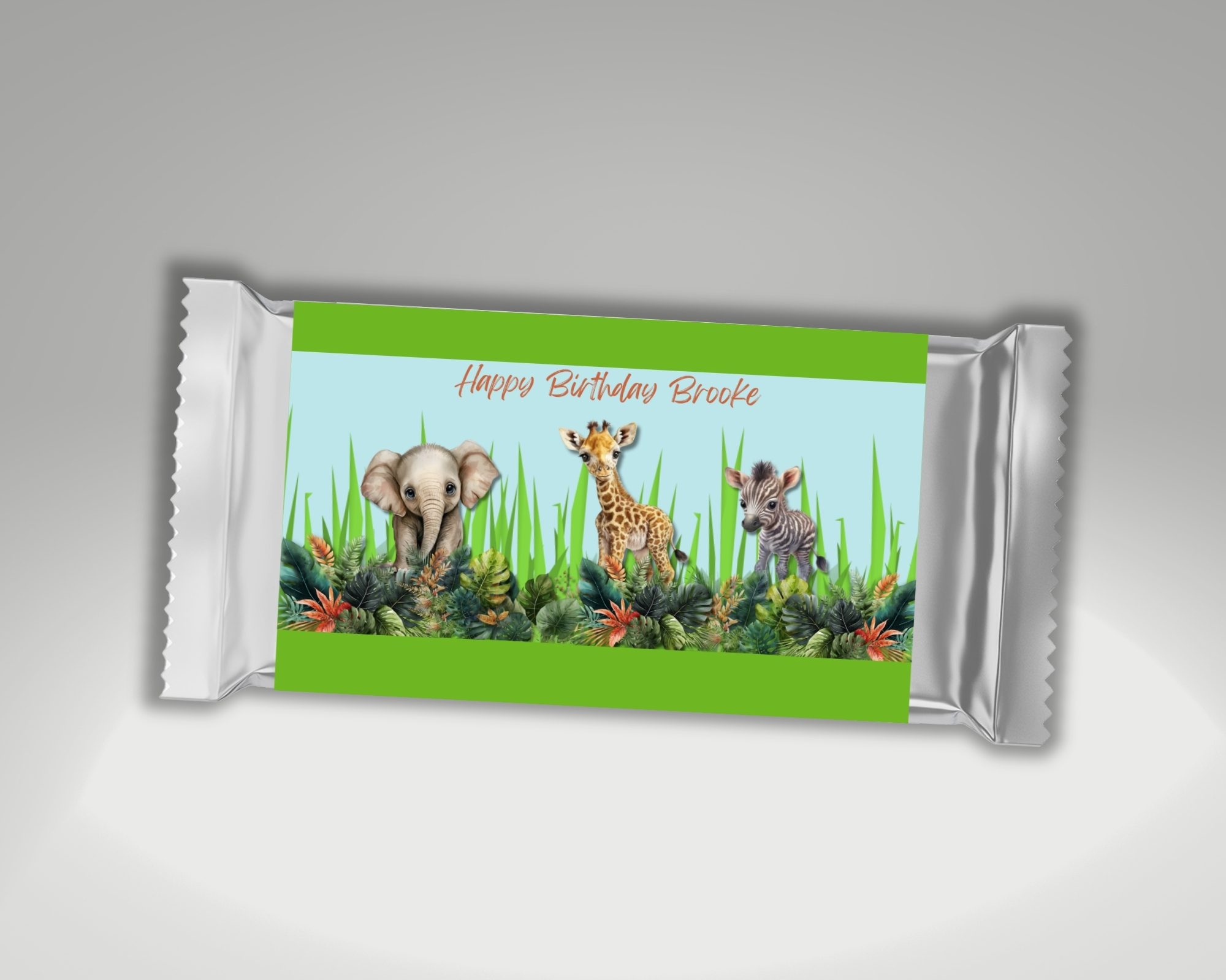 Jungle Safari Personalized Party Favor Kit