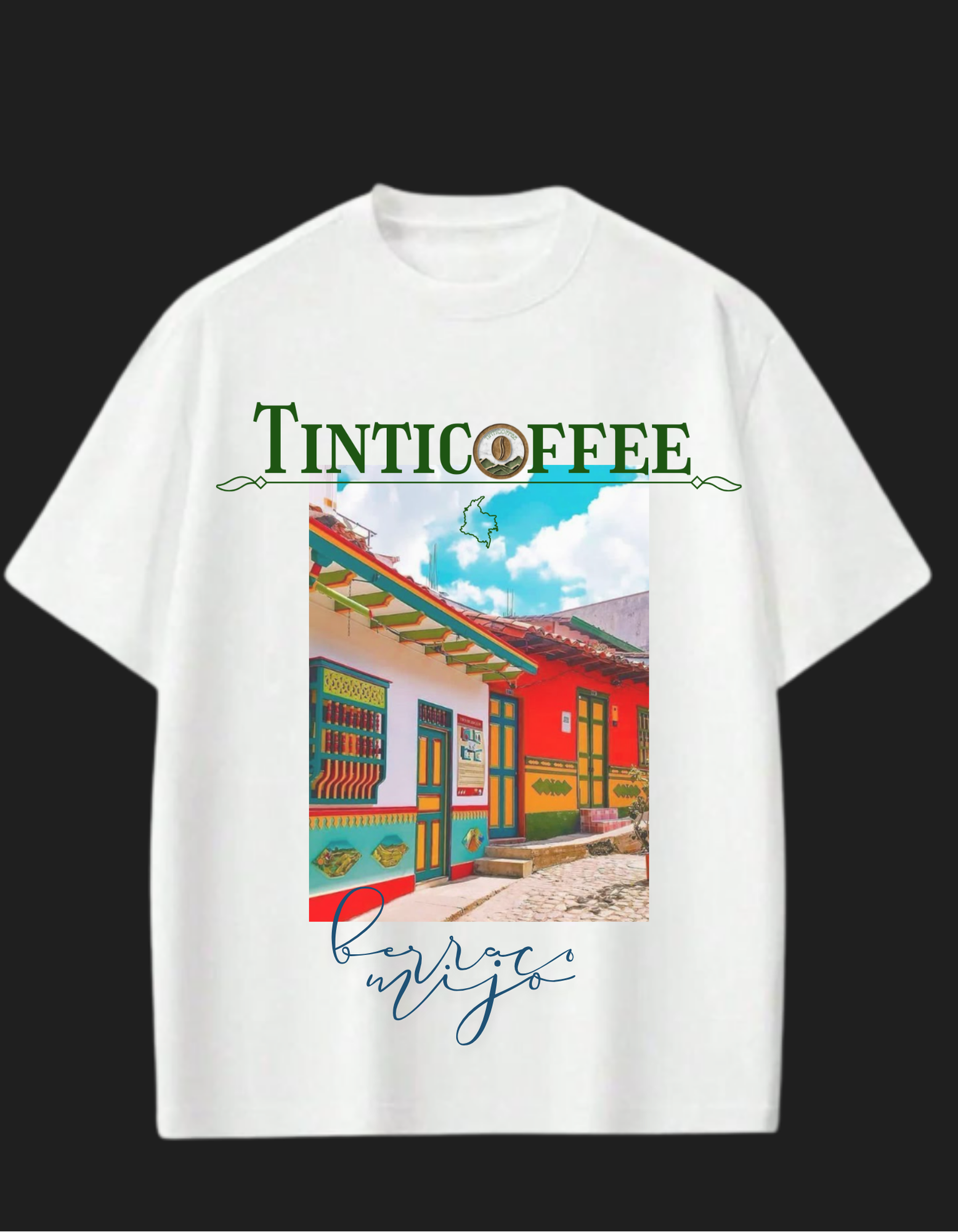 Tinticoffee  T-Shirt love my town
