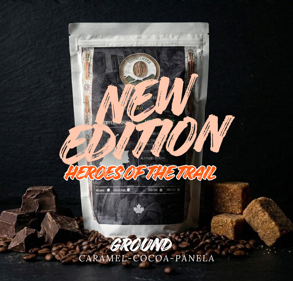 New Edition  Heroes of the trail /  GROUND coffee