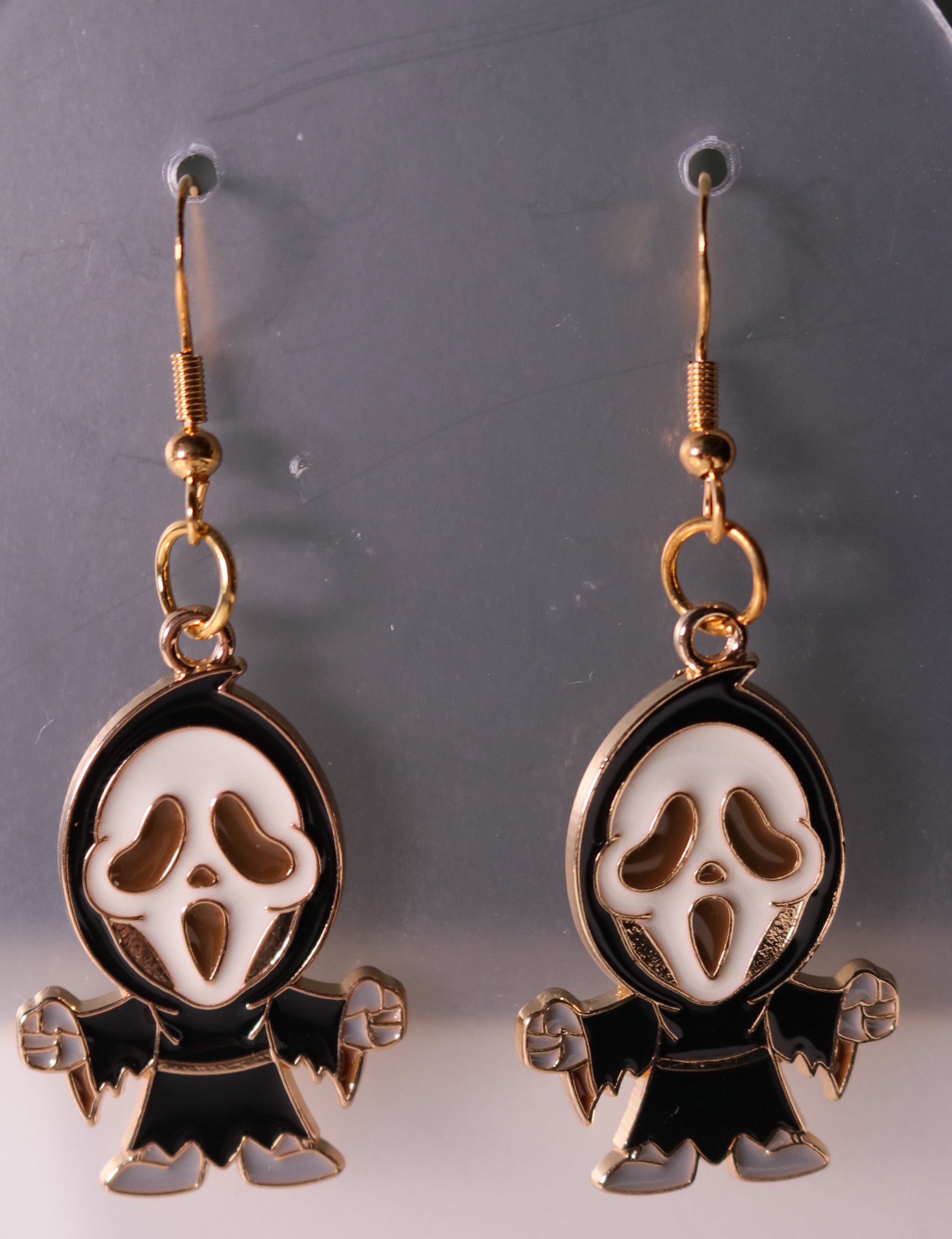 Ghost Face earrings