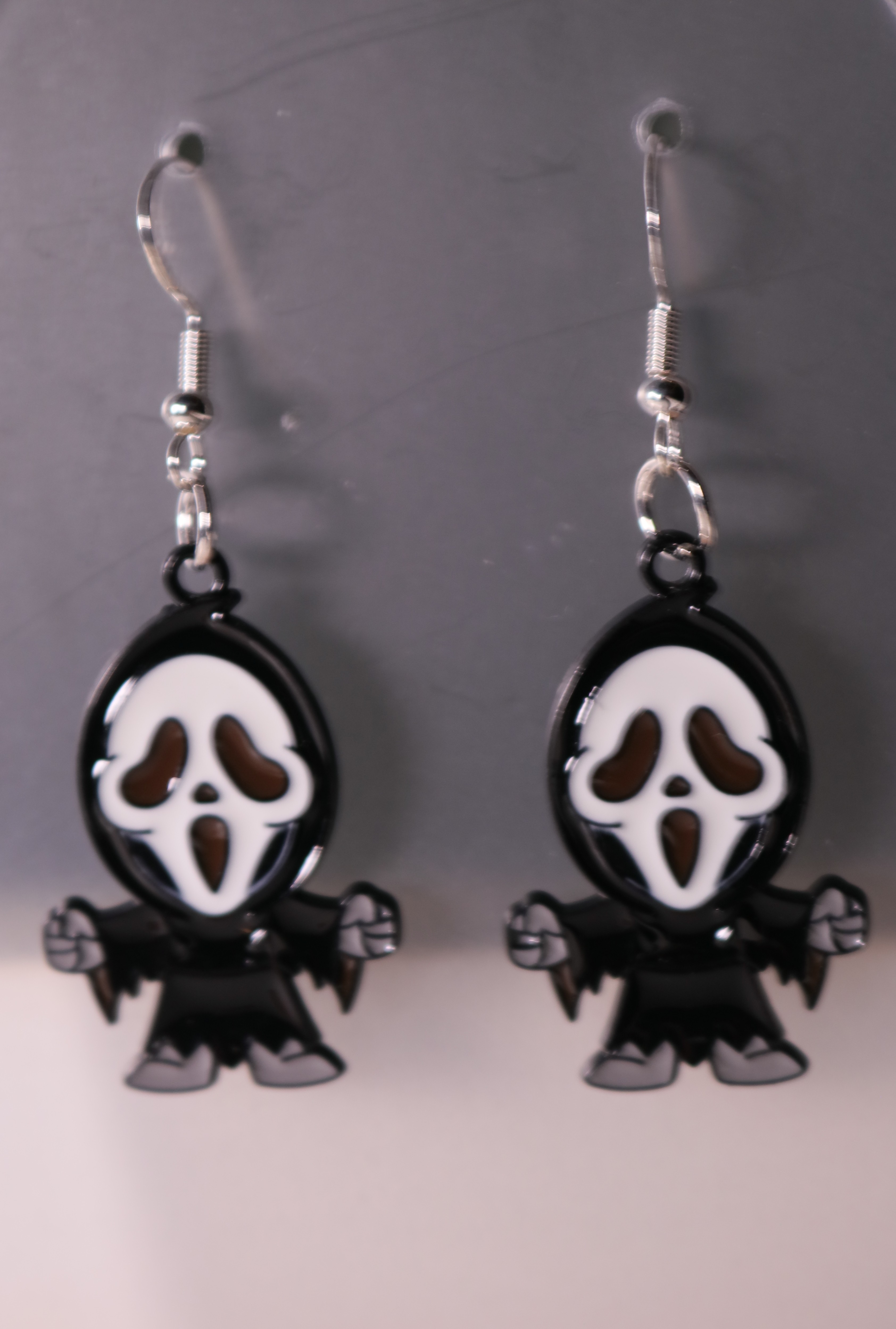 Ghost Face Earrings
