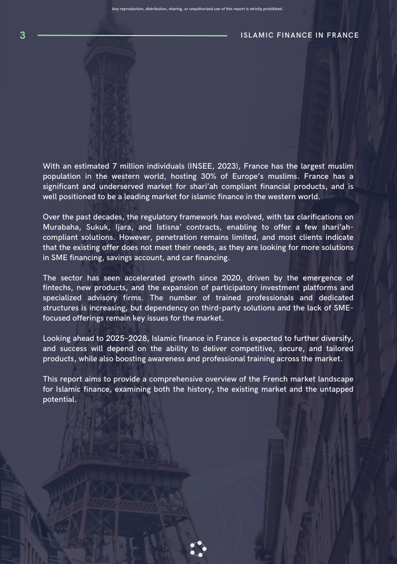 Islamic Finance in France - Country Report 2025