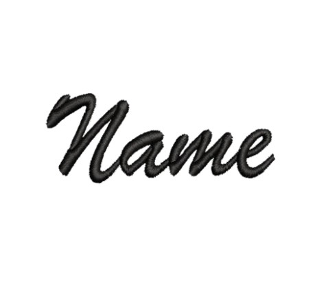 Add a Name on Shirt Sleeve