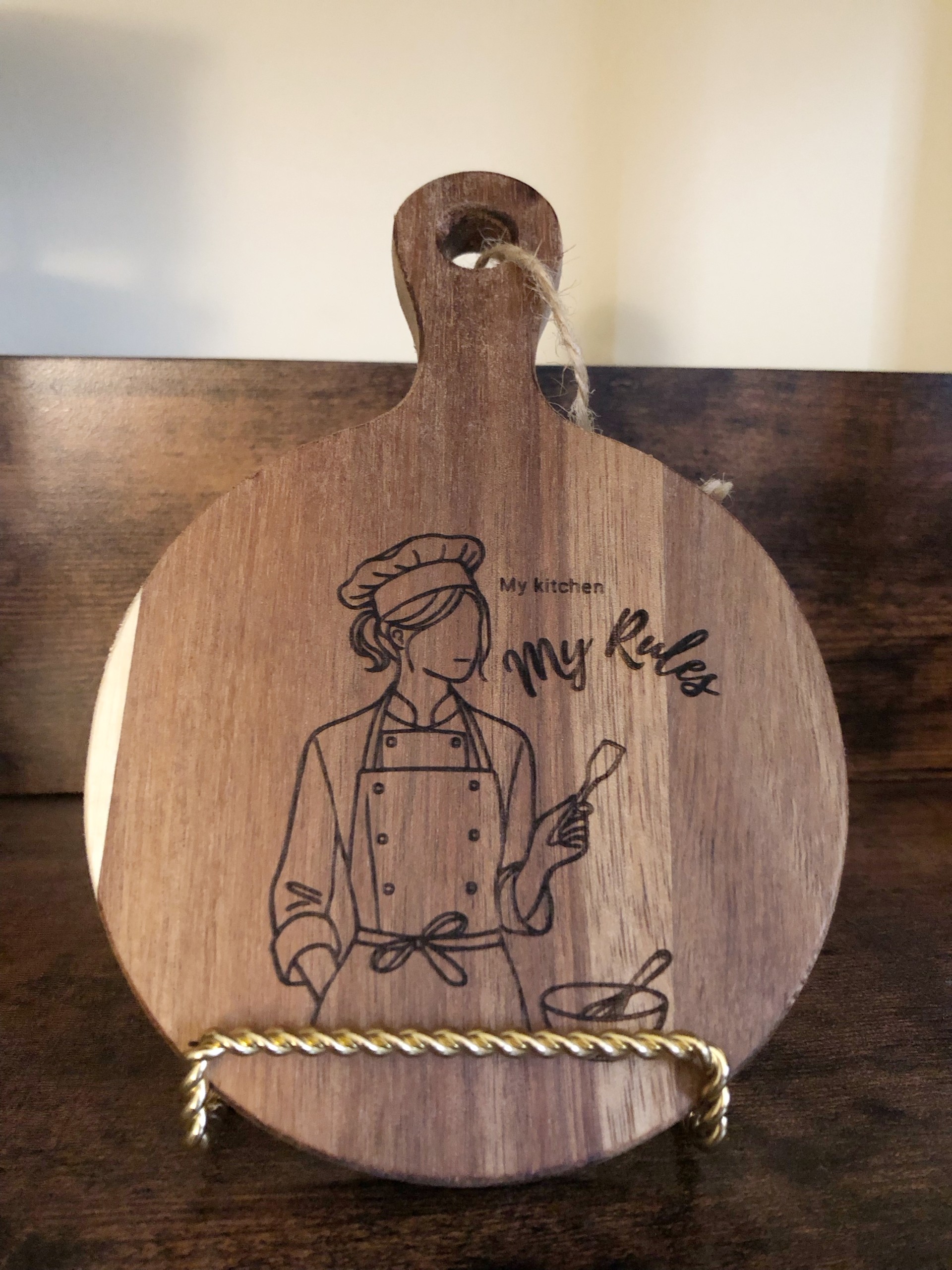 Mini Chef Cutting Board