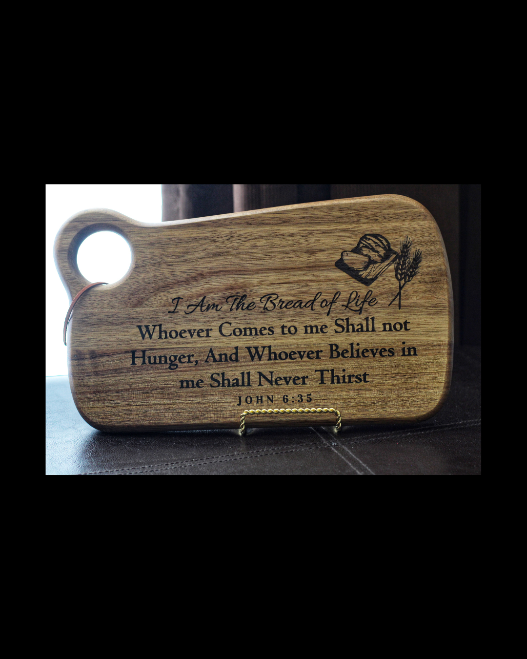 Bible Verse Wooden Cutting Board