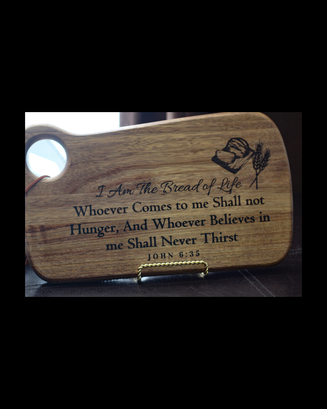 Bible Verse Wooden Cutting Board