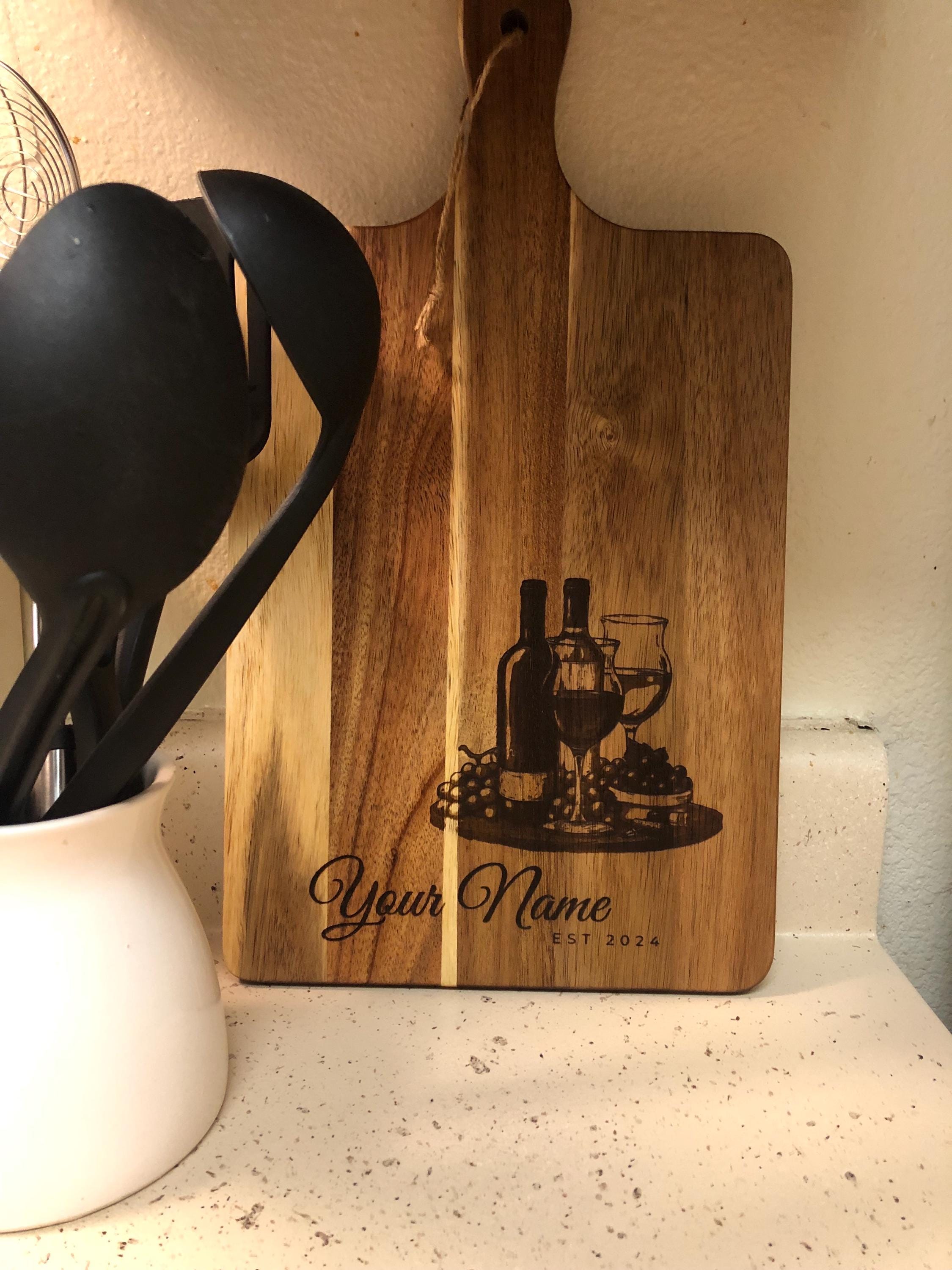 Personalized Charcuterie Wooden Cutting Board