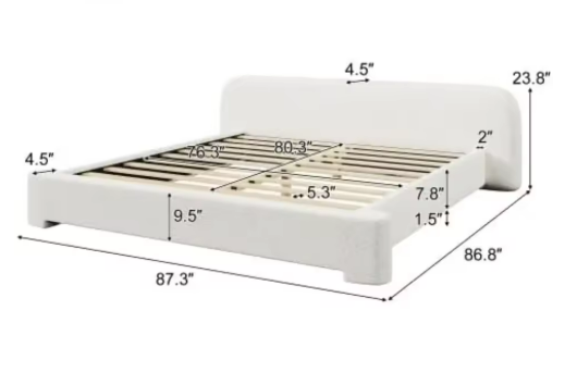 Modern Upholstered Bed