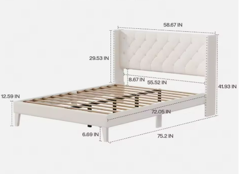 Upholstered Bed Frame