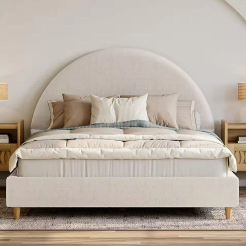 Elegant King Size Bed