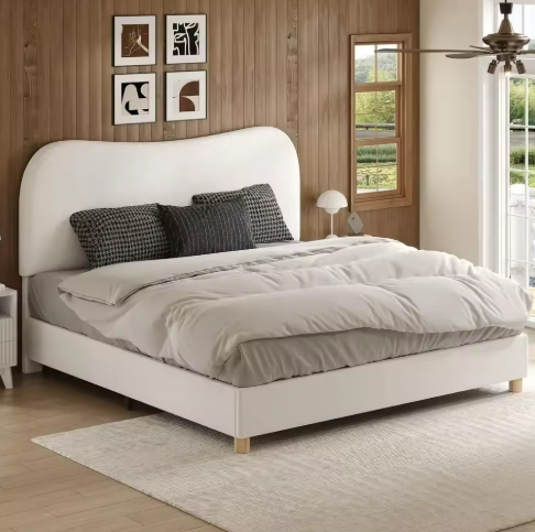 Modern Upholstered Bed Frame