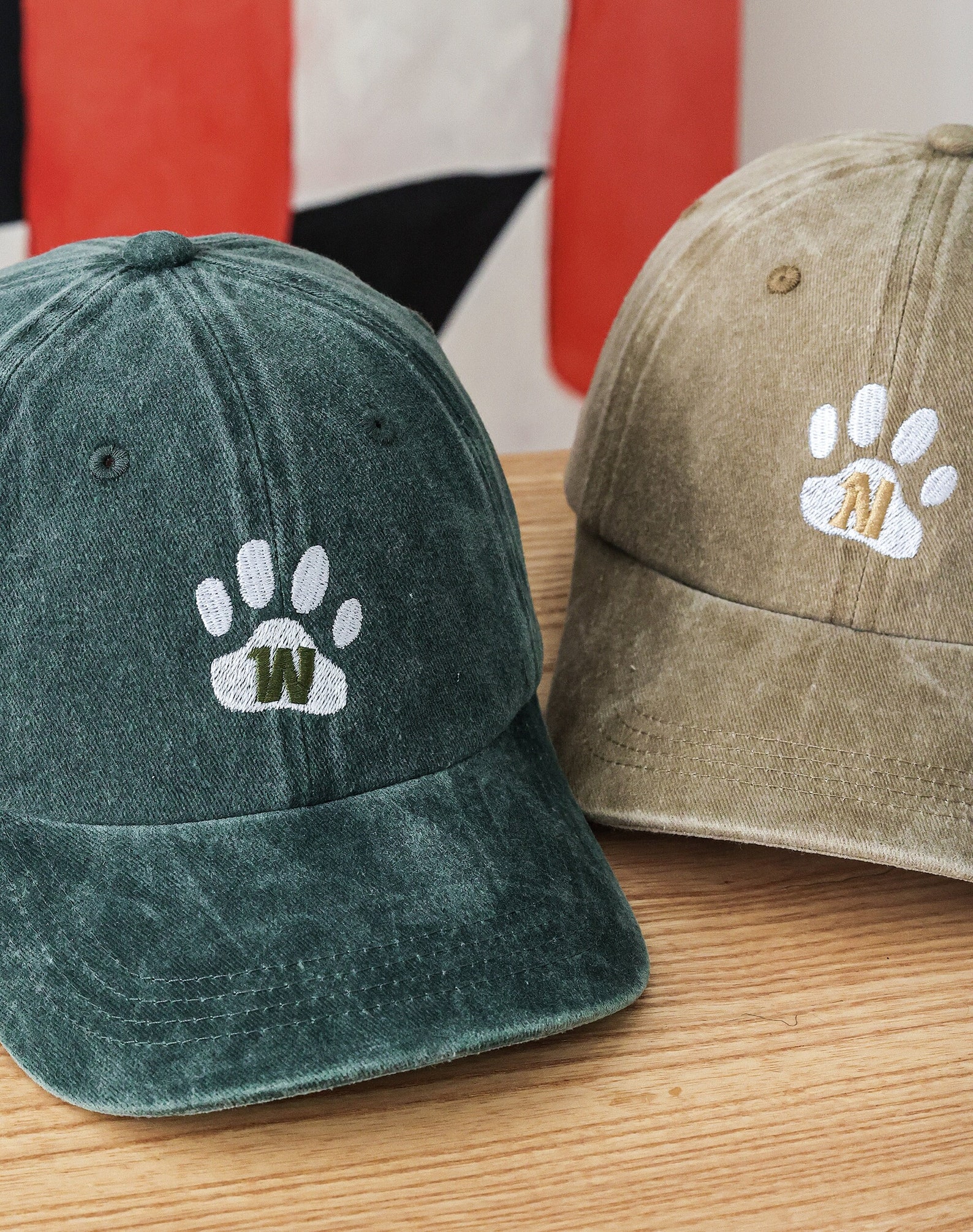 Custom Cap, Embroidered Dog Paw Hat, Unisex Dad Cap, Cat Paw Hats, Initials Hat, Personalized Pet Parent Gifts, Cat Paw Hat