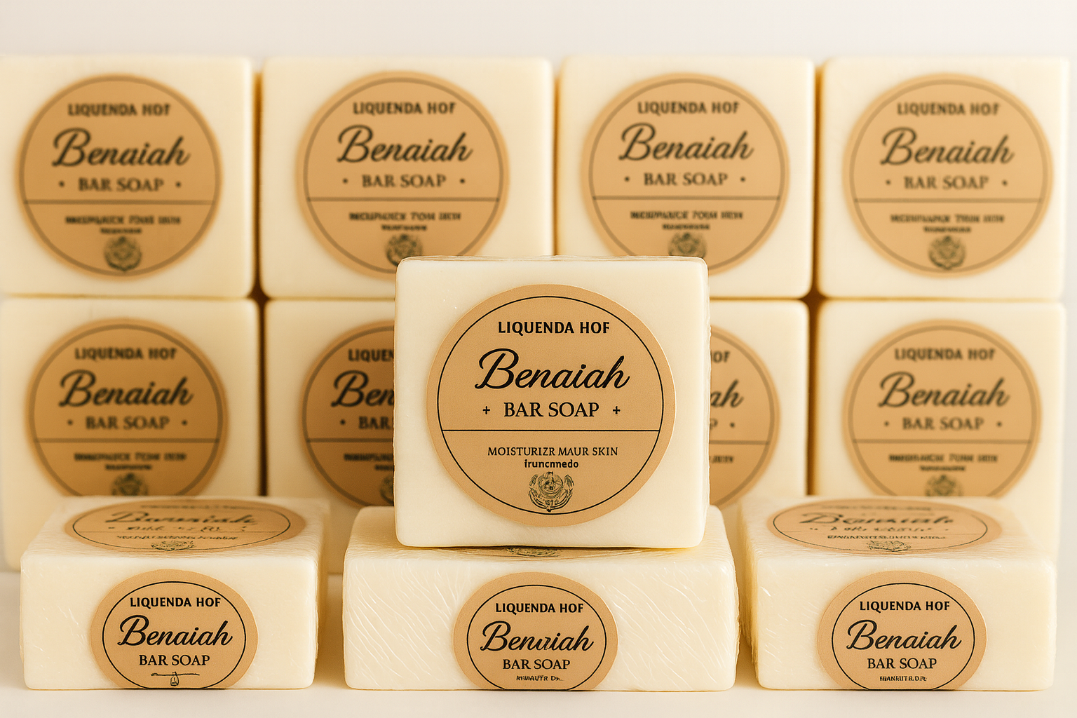 Benaiah Bar Soap  (Pack of 3)--''PRE-ORDER'' 