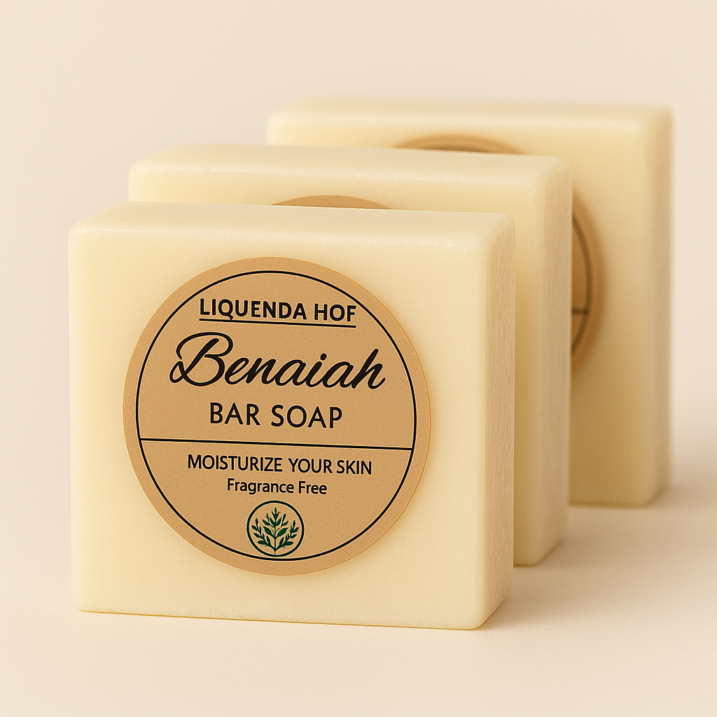 Benaiah Bar Soap  (Pack of 3)--''PRE-ORDER'' 