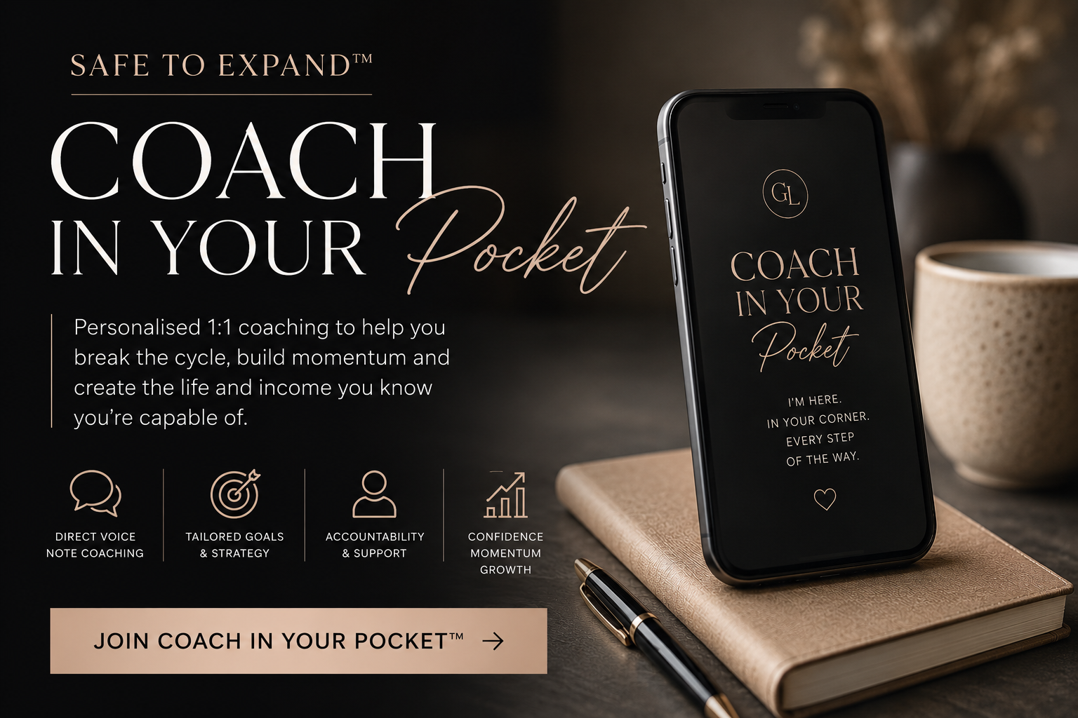 Safe To Expand Coach In Your Pocket - Initial Discovery and Strategy Session