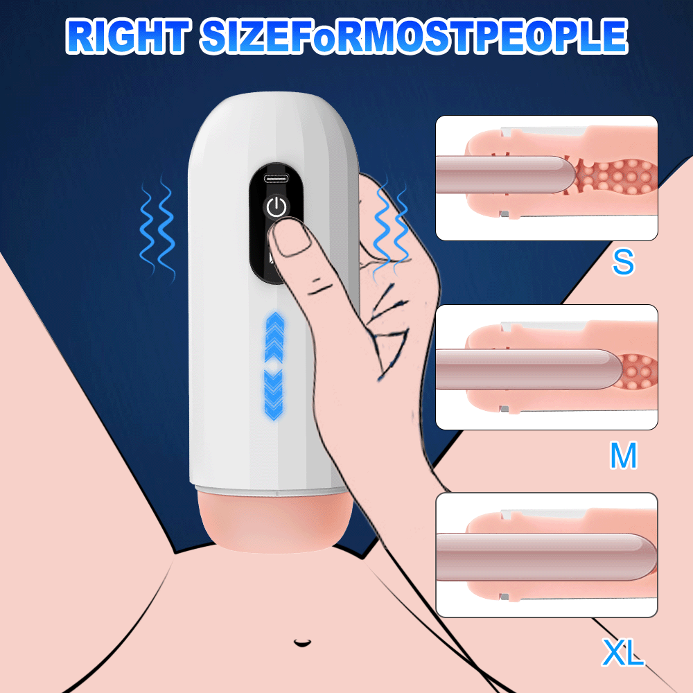 Male Masturbator Penis Pump Male Sex Toys for Men 8 Vibrating Modes Adult Toys Mens Sex Toys Pumps & Enlargers