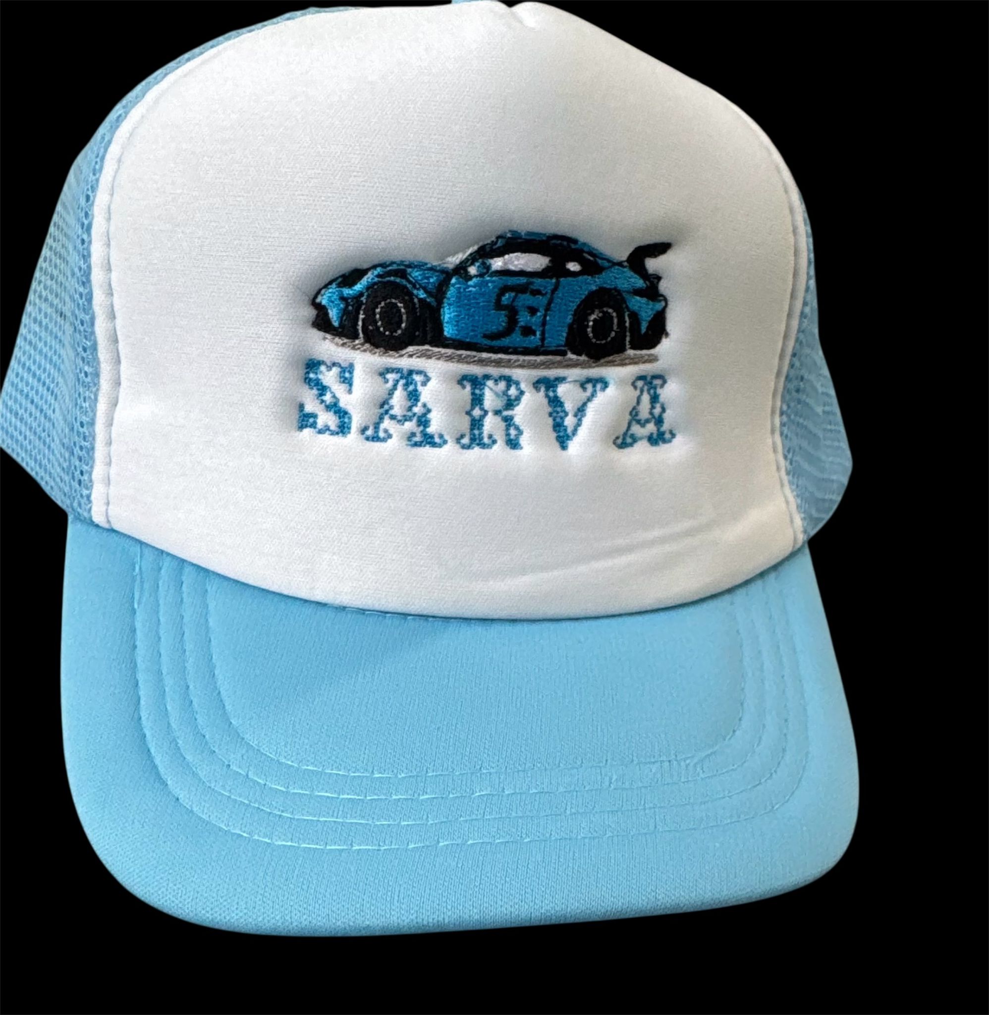 Trucker Kid Cap with Car Design