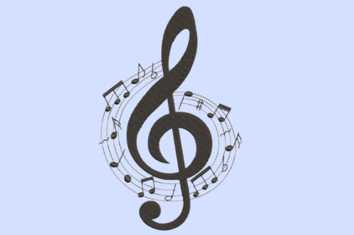 Musical Note Art T Shirt